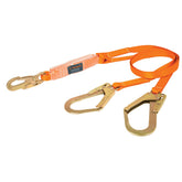 Linea de vida dobe gancho y absorbedor de impacto inguete 350bs truper